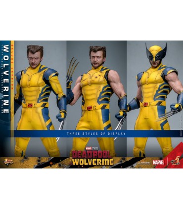 WOLVERINE DELUXE HOT TOYS DEADPOOL & WOLVERINE MOVIE