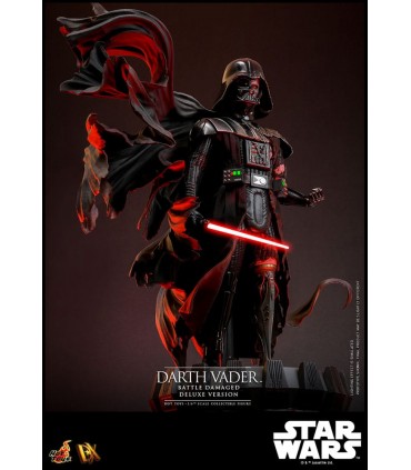 DARTH VADER BATTLE DAMAGED DELUXE VERSION  HOT TOYS