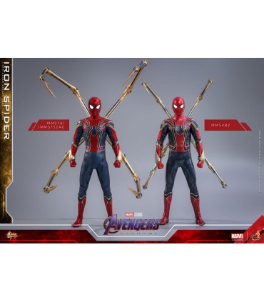 IRON  SPIDER ENDGAME HOT TOYS