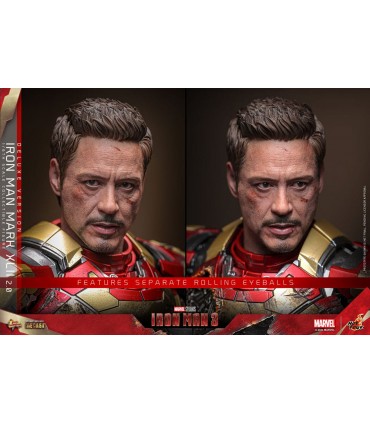 IRON MAN MARK XLII 2.0 DELUXE HOT TOYS