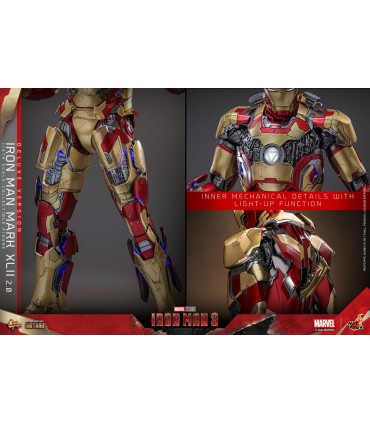 IRON MAN MARK XLII 2.0 DELUXE HOT TOYS