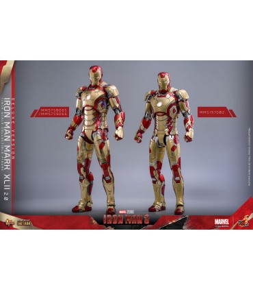 IRON MAN MARK XLII 2.0 DELUXE HOT TOYS