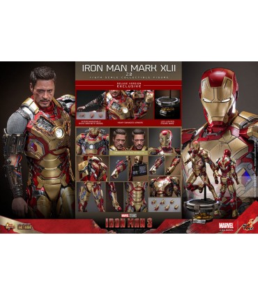 IRON MAN MARK XLII 2.0 DELUXE HOT TOYS
