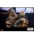 CHEWBACCA WITH DISASSEMBLED C-3PO HOT TOYS