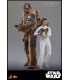 CHEWBACCA WITH DISASSEMBLED C-3PO HOT TOYS
