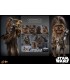 CHEWBACCA WITH DISASSEMBLED C-3PO HOT TOYS