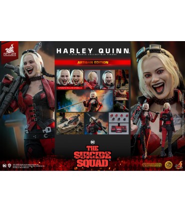 HARLEY QUIIN ARTISAN HOT TOYS SUICIDE SQUAD