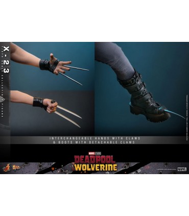 X-23 DEADPOOL & WOLVERINE HOT TOYS