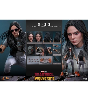 X-23 DEADPOOL & WOLVERINE HOT TOYS