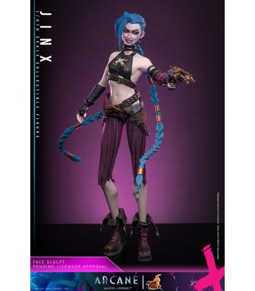 JINX ARCANE LEAGUE OF LEGENDS  HOT TOYS