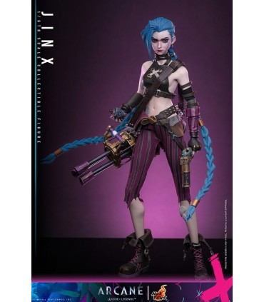 JINX ARCANE LEAGUE OF LEGENDS  HOT TOYS