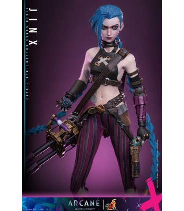 JINX ARCANE LEAGUE OF LEGENDS  HOT TOYS