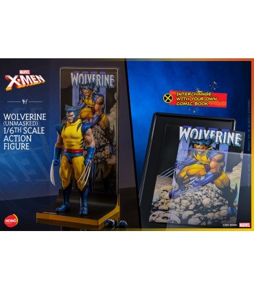 WOLVERINE UNMASKED HONO HOT TOYS
