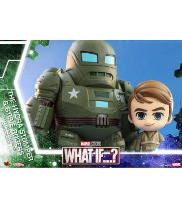 HYDRA STOMPER & STEVE ROGERS COSBABY HOT TOYS
