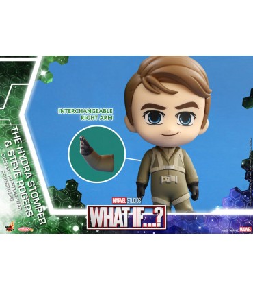 HYDRA STOMPER & STEVE ROGERS COSBABY HOT TOYS