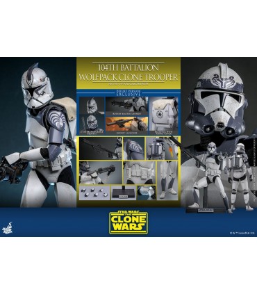 WOLFPACK 104TH BATTALION DELUXE HOT TOYS