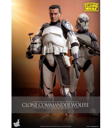 WOLFFE CLONE COMMANDER HOT TOYS