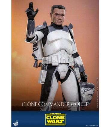 WOLFFE CLONE COMMANDER HOT TOYS
