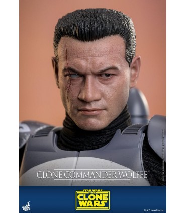 WOLFFE CLONE COMMANDER HOT TOYS