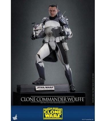 WOLFFE CLONE COMMANDER HOT TOYS