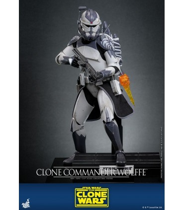 WOLFFE CLONE COMMANDER HOT TOYS