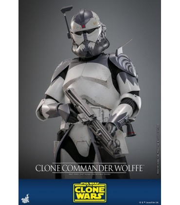 WOLFFE CLONE COMMANDER HOT TOYS