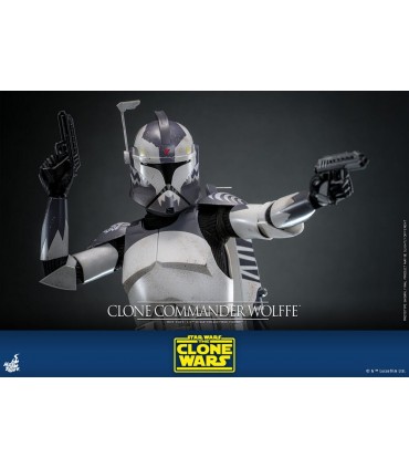 WOLFFE CLONE COMMANDER HOT TOYS