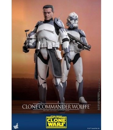 WOLFFE CLONE COMMANDER HOT TOYS