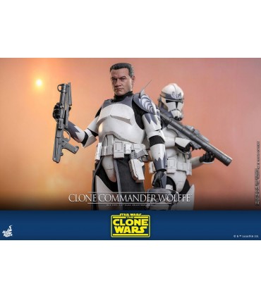 WOLFFE CLONE COMMANDER HOT TOYS
