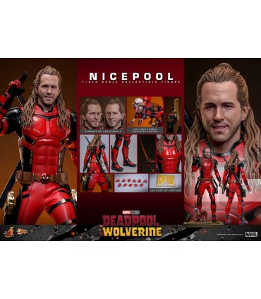 NICEPOOL DEADPOOL & WOLVERINE HOT TOYS