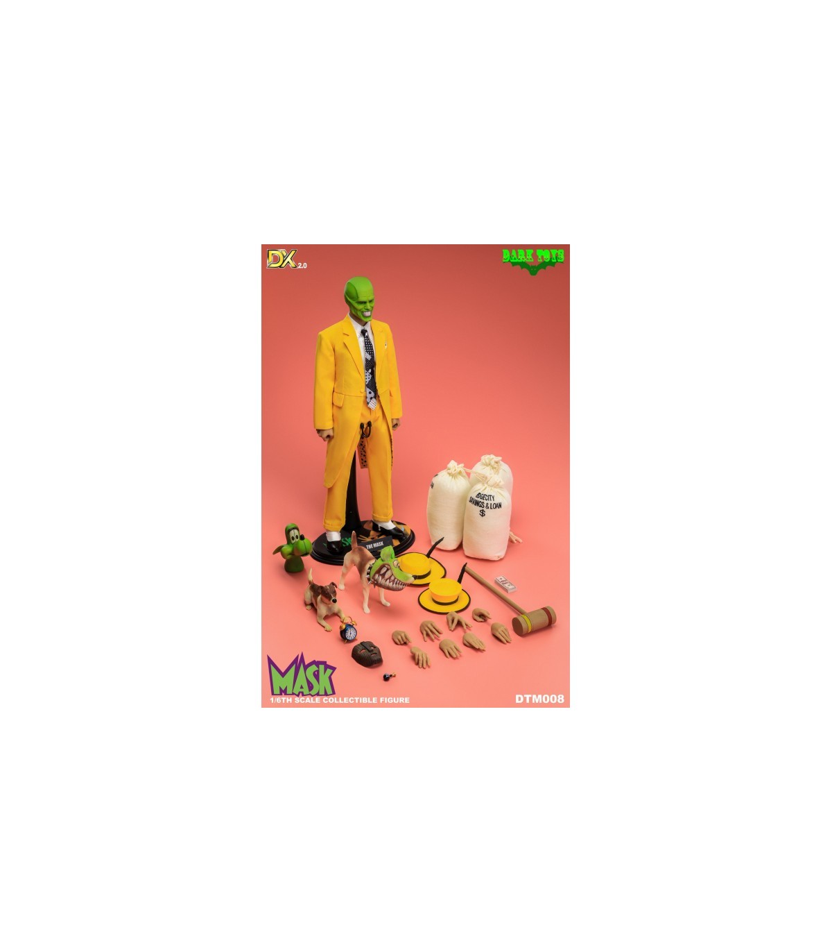 DARK TOYS DTM008 1/6 Scale MASK Deluxe Edition 2.0