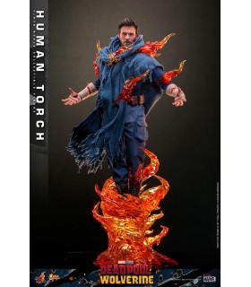 HUMAN TORCH DEADPOOL & WOLVERINE HOT TOYS