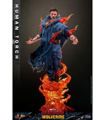 HUMAN TORCH DEADPOOL & WOLVERINE HOT TOYS
