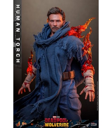 HUMAN TORCH DEADPOOL & WOLVERINE HOT TOYS