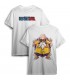 CAMISETA DRAGON BALL ROSHI DOBLE BLANCA