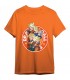 CAMISETA DBS TEAM SAIYAN NARANJA