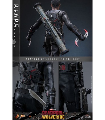 BLADE DEADPOOL & WOLVERINE MOVIE HOT TOYS