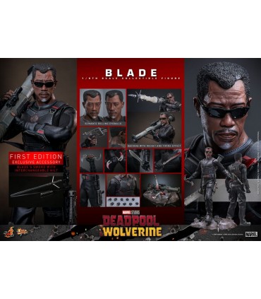 BLADE DEADPOOL & WOLVERINE MOVIE HOT TOYS
