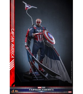 CAPITAN AMERICA BRAVE NEW WOLRD HOT TOYS