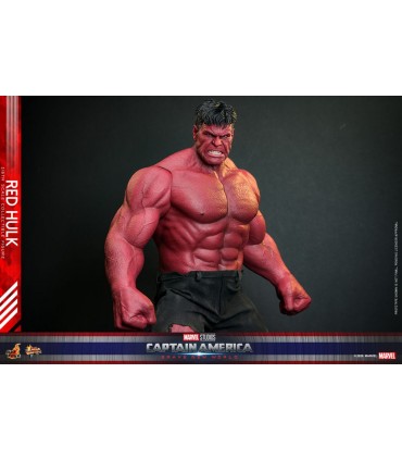 RED HULK CAPITAN AMERICA BRAVE NEW WORLD HOT TOYS