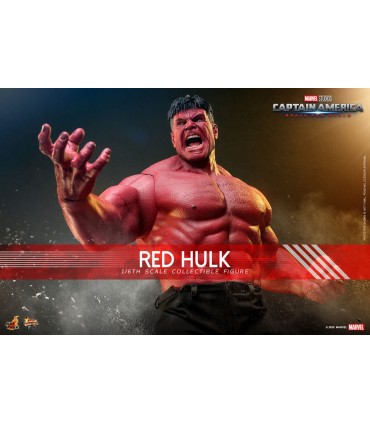 RED HULK CAPITAN AMERICA BRAVE NEW WORLD HOT TOYS