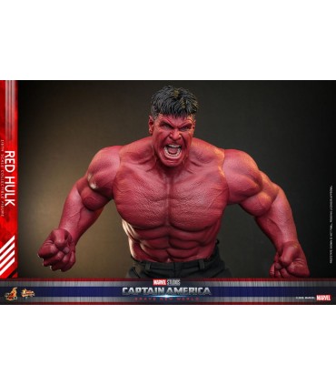 RED HULK CAPITAN AMERICA BRAVE NEW WORLD HOT TOYS
