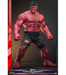 RED HULK CAPITAN AMERICA BRAVE NEW WORLD HOT TOYS