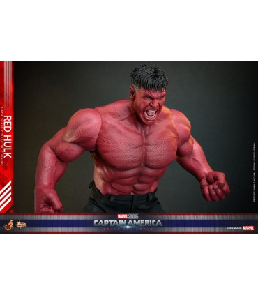 RED HULK CAPITAN AMERICA BRAVE NEW WORLD HOT TOYS