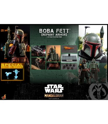 BOBA FETT REPAINT ARMOR SPECIAL EDITION  HOT TOYS