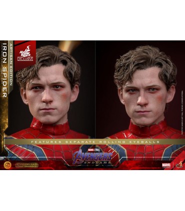 IRON  SPIDER ARTISAN EDITION ENDGAME HOT TOYS