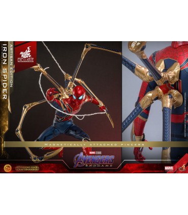 IRON  SPIDER ARTISAN EDITION ENDGAME HOT TOYS
