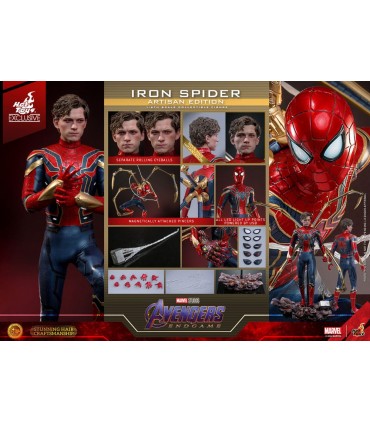 IRON  SPIDER ARTISAN EDITION ENDGAME HOT TOYS