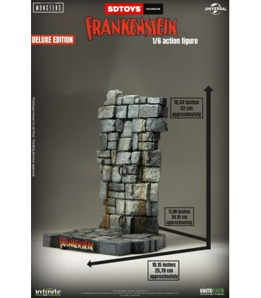 THE CASTLE WALL 1/6 DIORAMA KAUSTIK PLASTIK