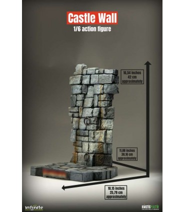 THE CASTLE WALL 1/6 DIORAMA KAUSTIK PLASTIK
